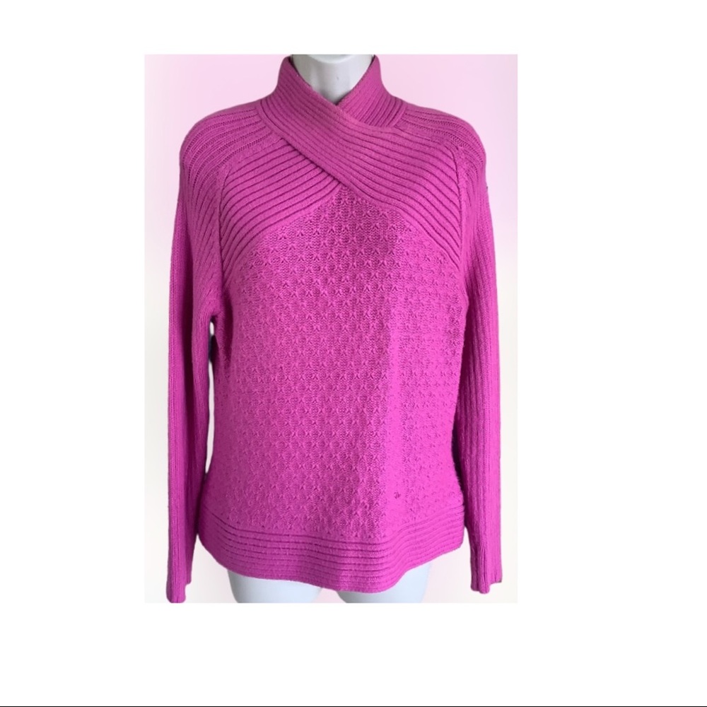 (r)elativity- Women's knitted pink sweater size PL